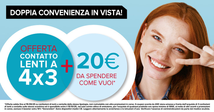 Lenti a contatto 4x3