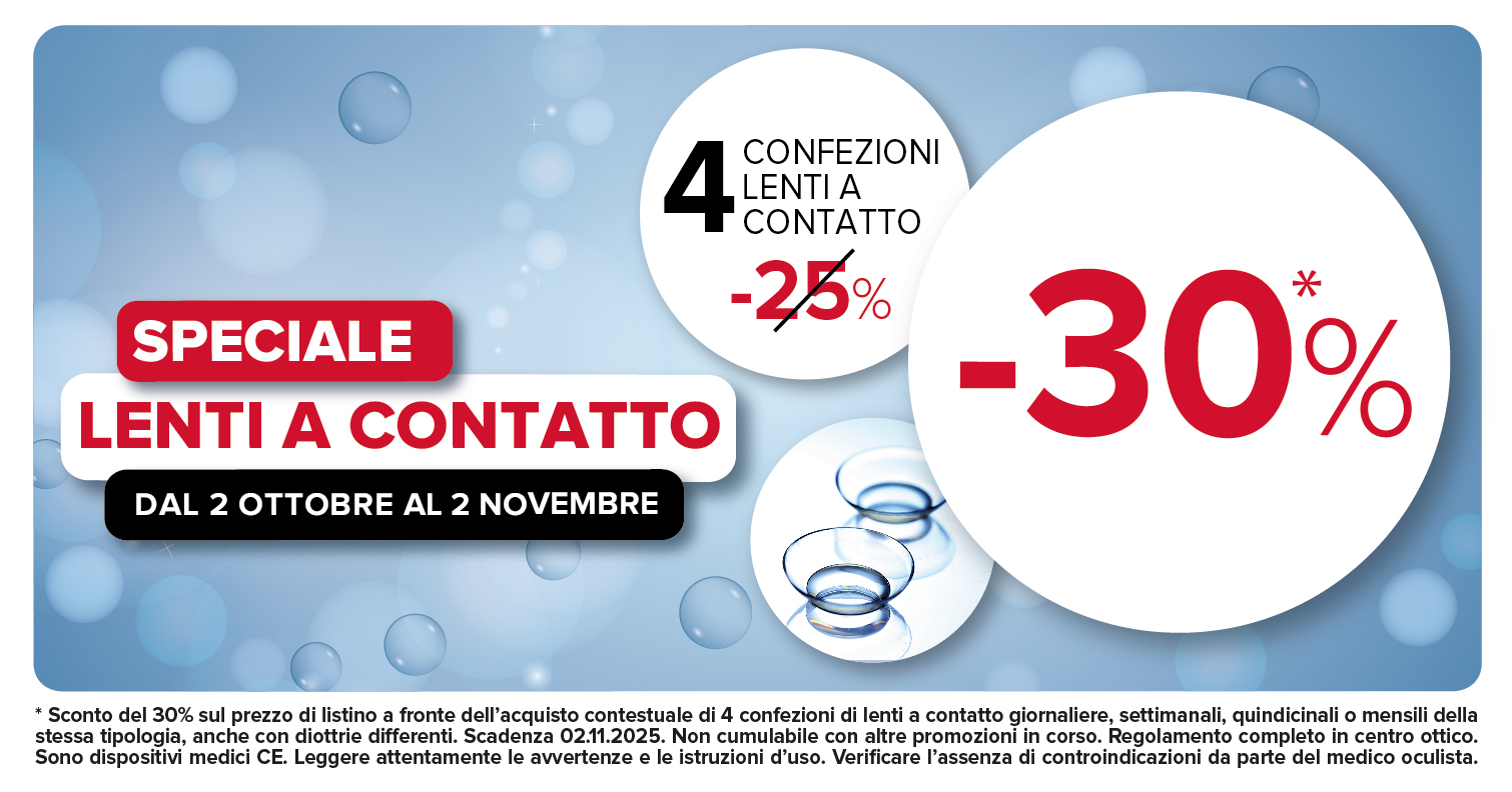 Speciale Lenti a contatto