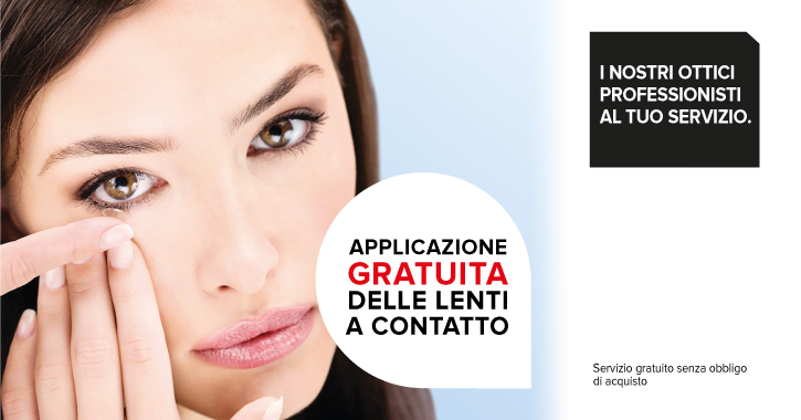 Applicazione gratuita lenti a contatto